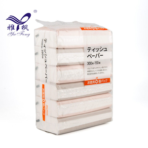 Wholesale Eco Friendly Soft And Smooth Virgin Wood Pulp White 2 Ply Facial Paper Tissue