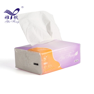  Promotion White Facial Tissue Virgin Wood Pulp Soft Pack Tissue Paper