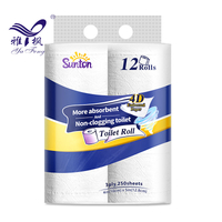 Virgin Pulp High Quality Toilet Paper Roll Bathroom Tissue Roll 4 Ply Toilet Paper Bath Tissue Rolls