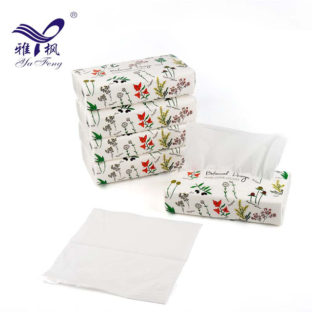Soft And Smooth OEM Service Virgin Wood Pulp 2Ply Soft Pack Facial Tissue