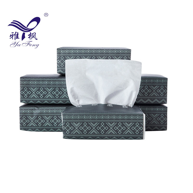 Customer Logo Virgin Wood Pulp Soft Natural 3 Layer Soft Pack Facial Tissue for Home, Office & Outdoor Daily Use