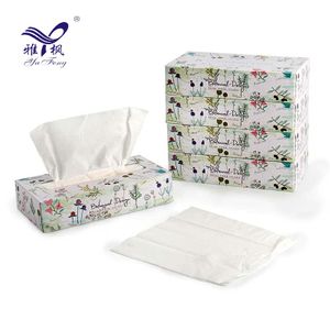 Wholesale High Quality 2 Ply Virgin Wood Pulp Paper Box Facial Tissue