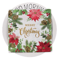 Wholesale Customized 1/4 Colored Virgin Wood Pulp 2 Ply Napkin Towel