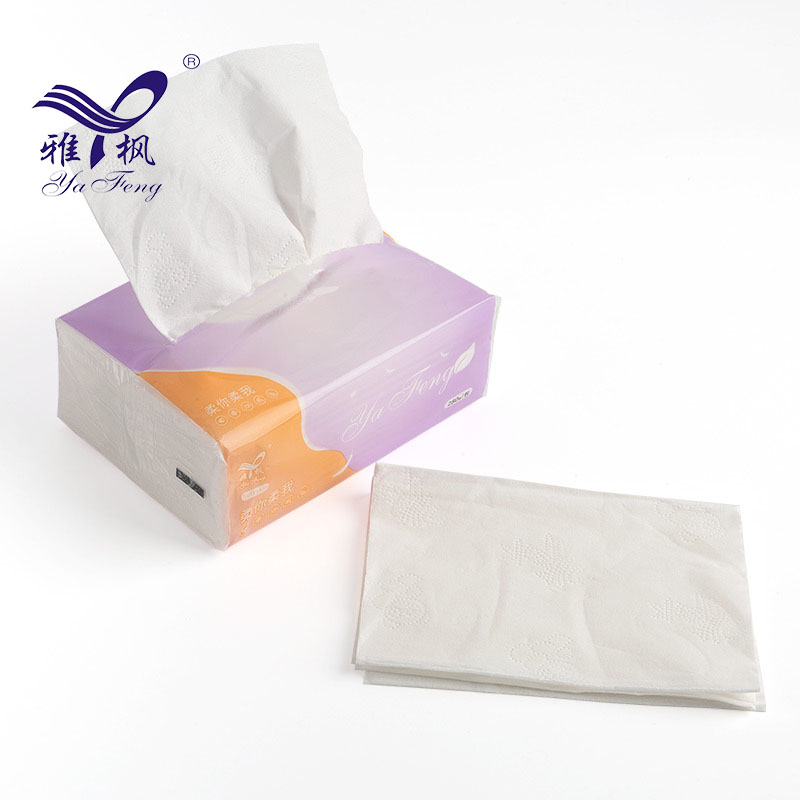  Promotion White Facial Tissue Virgin Wood Pulp Soft Pack Tissue Paper