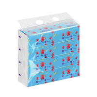Oem Disposable Hotel Bathroom High Quality Custom Printed Facial Tissue Paper 2ply 180 Sheets