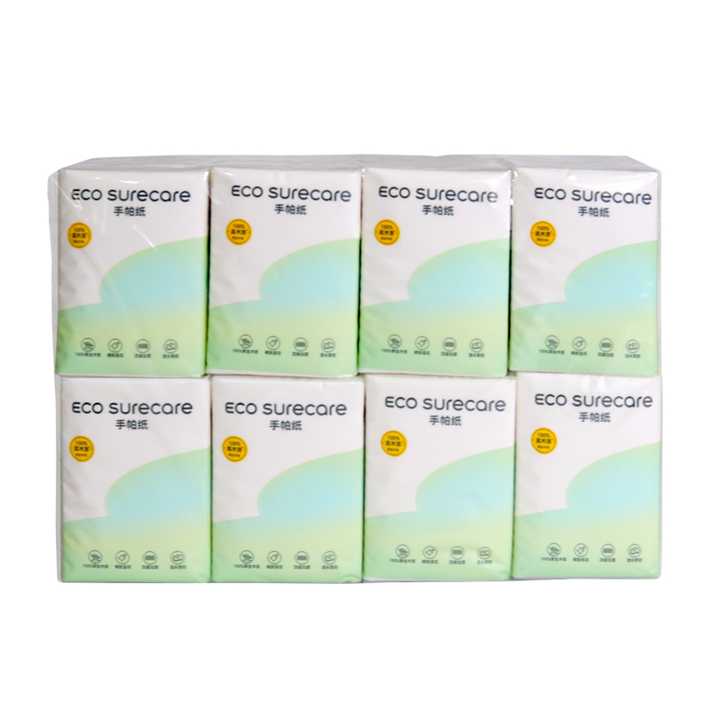 wood pulp pocket tissue 