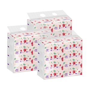 Soft facial tissues from virgin wood pulp, supporting wholesale customization easily