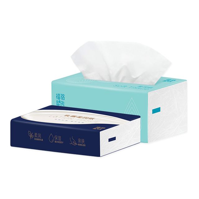 Household soft tissue​ Wholesale Soft Facial Tissues From Virgin Wood Pulp, Supporting Custom Prints