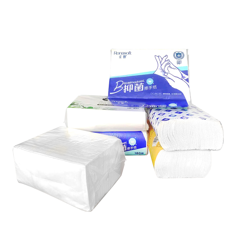 Disposable Virgin Wood Pulp Wholesale Customizable Hand Paper Towel Factory Mall Applicable Supports OEM Custom Printing