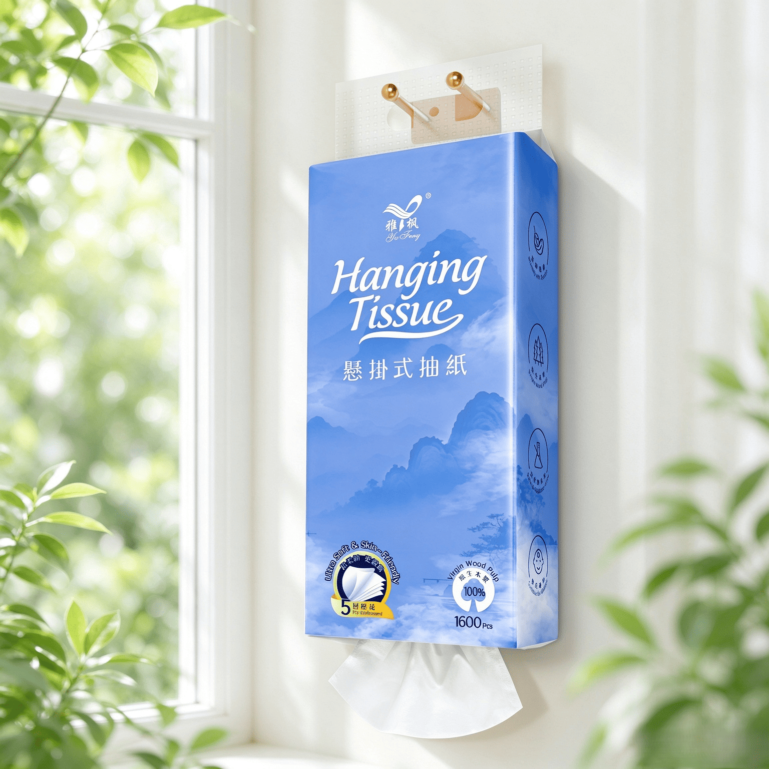 Hanging Tissue Paper: A Trend for Hotels, Restaurants & Offices