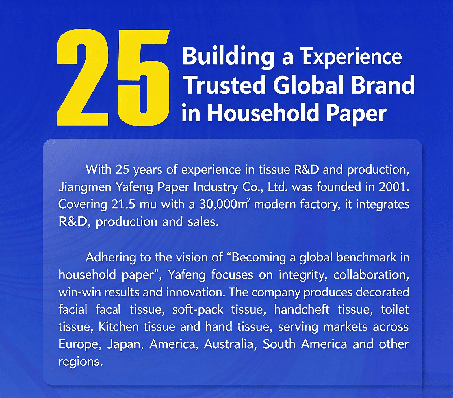 Hanging 5-Ply Tissue